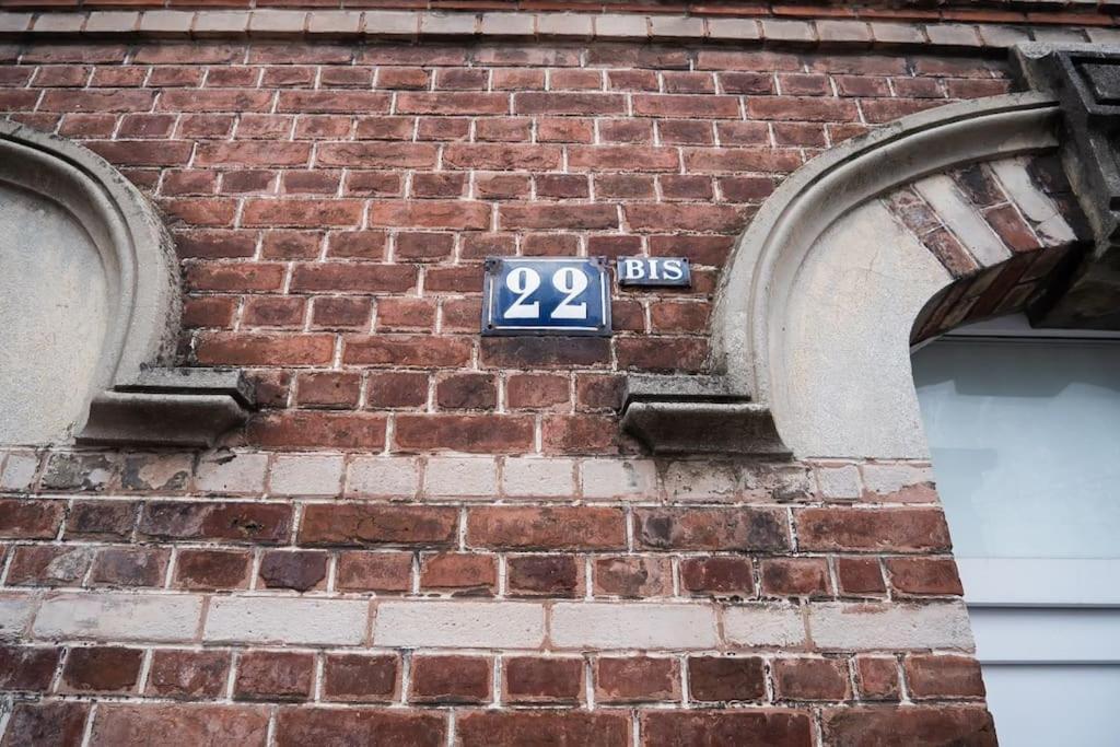 Studio Seduisant 2Pers Wifi Gare Saint-Quentin  Esterno foto