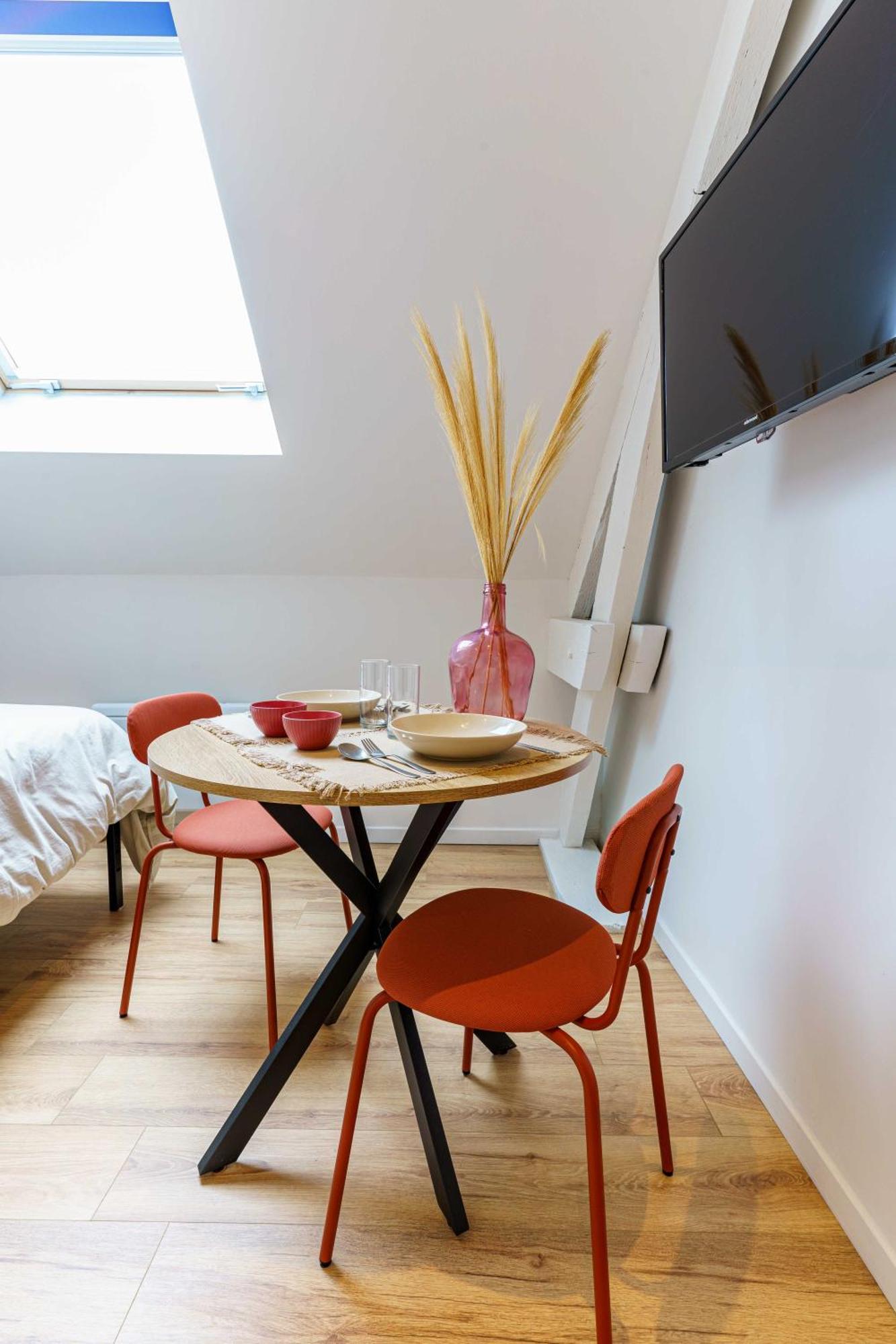 Studio Seduisant 2Pers Wifi Gare Saint-Quentin  Esterno foto
