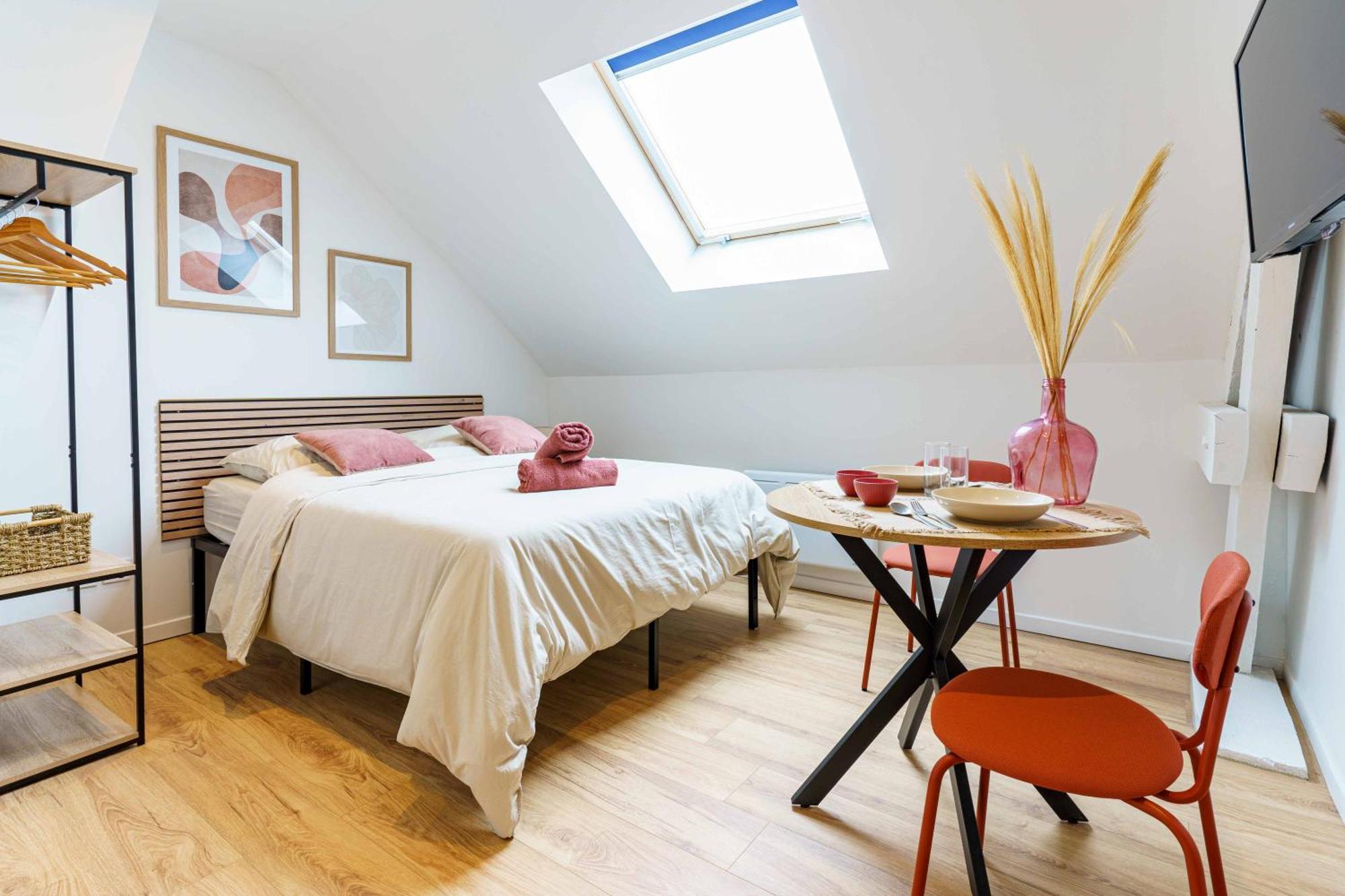 Studio Seduisant 2Pers Wifi Gare Saint-Quentin  Esterno foto